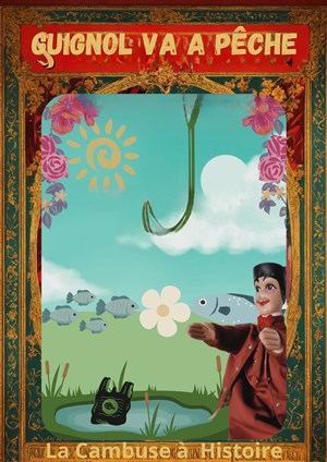 Affiche de Guignol va à la pêche