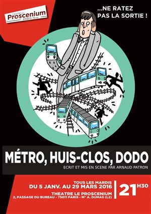 Affiche de Métro, huis-clos, dodo