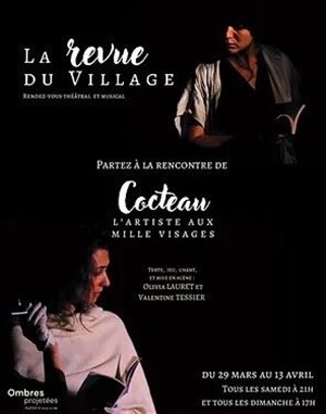 Affiche de La revue du village - Rencontre avec Cocteau