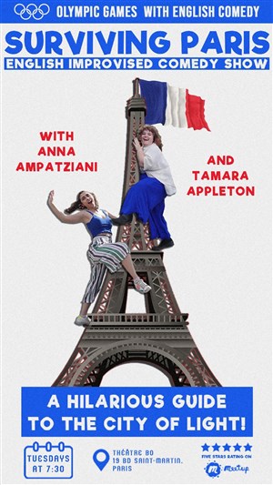 Affiche de Surviving Paris! : English Improv Comedy Night