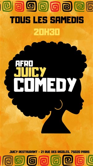 Affiche de Afro Juicy Comedy
