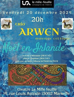 Affiche de Noël en Irlande