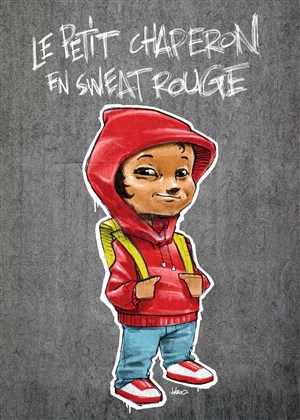 Affiche de Le petit chaperon en sweat rouge