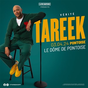 Affiche de Pontoise du rire 9 avec Tareek