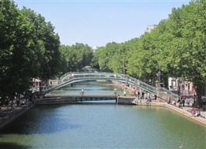 Affiche de Visite guidée : Trésors cachés du canal Saint-Martin | Par Artémise