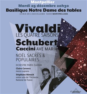 Affiche de Vivaldi, Schubert et Caccini