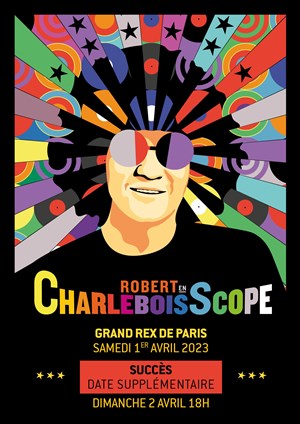 Affiche de Robert Charlebois en Charleboisscope