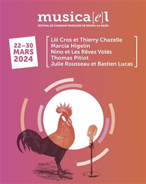 Affiche de Marcia Higelin - Prince de Plomb | Festival Musica(e)l de Bourg-La-Reine