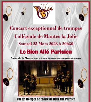 Affiche de Concert exceptionnel de trompes