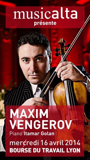 Affiche de Recital Maxim Vengerov