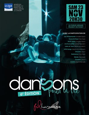 Affiche de Dansons pour la vie | 6e édition