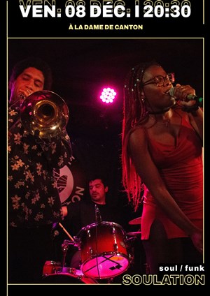 Affiche de Soulation + Jam session