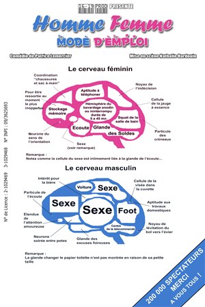 Affiche de Homme femme mode d'emploi : le couple