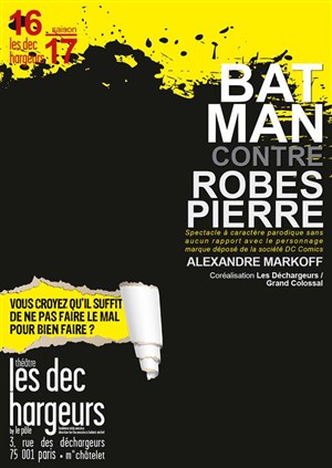 Affiche de Batman contre Robespierre