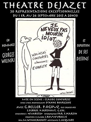 Affiche de Je ne veux pas mourir idiot
