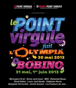 Affiche de Le Point Virgule fait Bobino