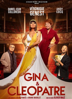 Affiche de Gina et Cléopâtre | avec Véronique Genest