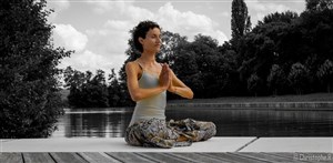 Affiche de Stage de yoga