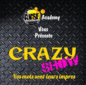 Affiche de CrazyShow d'improvisation