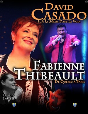 Affiche de Fabienne Thibeault, David Casado & Lena G Live