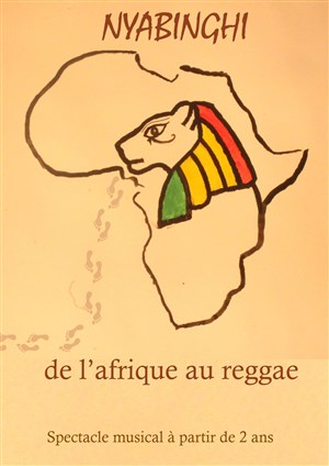 Affiche de Nyabinghi, de l'Afrique au reggae