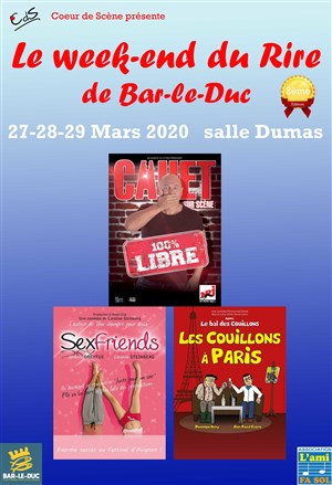 Affiche de Le Week-End du Rire : Pass 3 jours