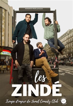 Affiche de Les Zindé : Troupe d'impro du Jamel Comedy Club