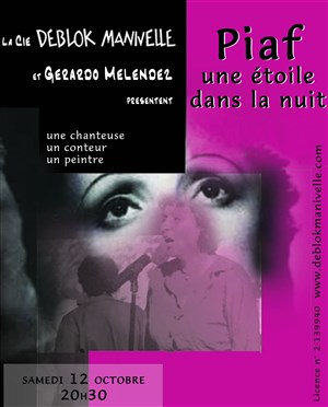 Affiche de Piaf, une étoile dans la nuit