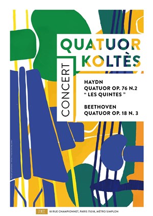 Affiche de Quatuor Koltès