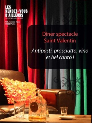 Affiche de Dîner / Spectacle Saint Valentin