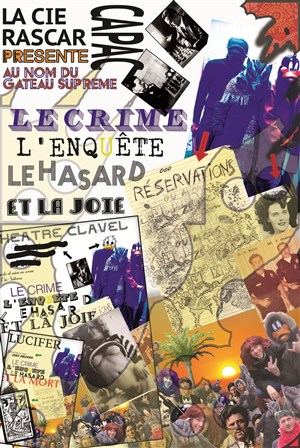 Affiche de Le Crime, l'Enquête, le Hasard et la Joie