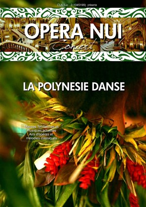 Affiche de Opéra Nui et la danse polynésienne