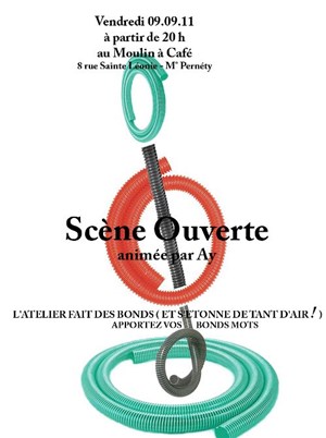 Affiche de Scène ouverte pluridisciplinaire