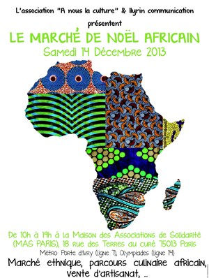 Affiche de Le Marché de Noël africain