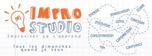 Affiche de Cours d'initiation au théâtre d'improvisation