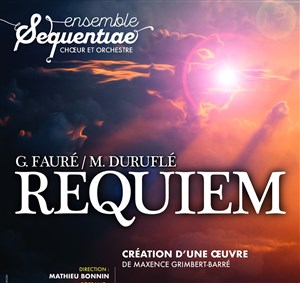 Affiche de Requiem de Fauré et Duruflé