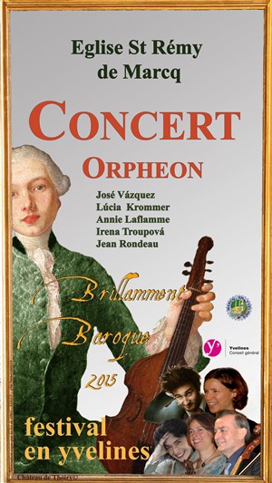 Affiche de 2ème concert du festival Brillamment baroque 2015