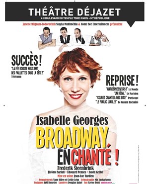 Affiche de Broadway En Chanté