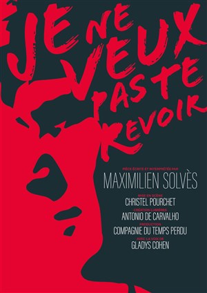Affiche de Je ne veux pas te revoir