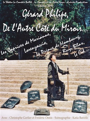 Affiche de Gérard Philipe, De l'Autre Côté du Miroir