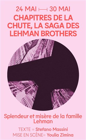 Affiche de Chapitre de la chute, la saga des Lehman brothers