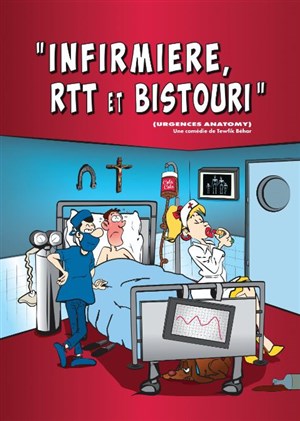 Affiche de Infirmière, RTT et bistouri