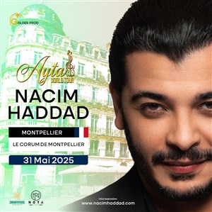 Affiche de Nacim Haddad