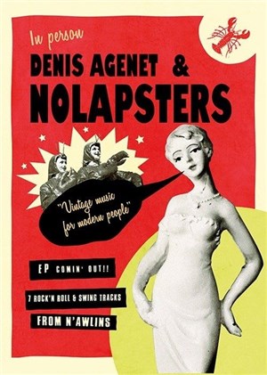 Affiche de Denis Agenet & Nolapsters
