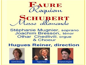Affiche de Concert sous la direction d'Hugues Reiner