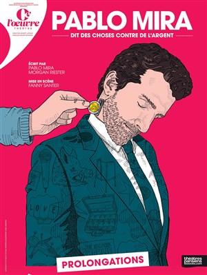Affiche de Pablo Mira dans Pablo Mira dit des choses contre de l'argent