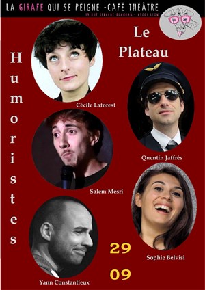 Affiche de Humoristes : Le plateau de la Girafe