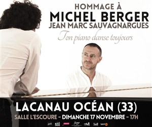 Affiche de Jean-Marc Sauvagnargues, Hommage à Michel Berger