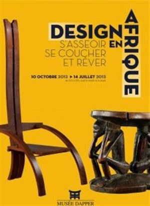 Affiche de Design en Afrique, s'asseoir, se coucher et rêver | Visite guidée en famille