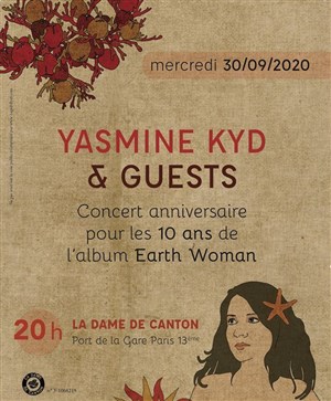 Affiche de Yasmine Kyd Quintet | 10ème anniversaire